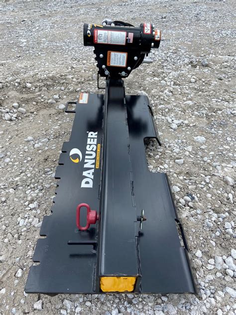 most popular hydraulic danuser pro model for skid steer|danuser hornet post driver.